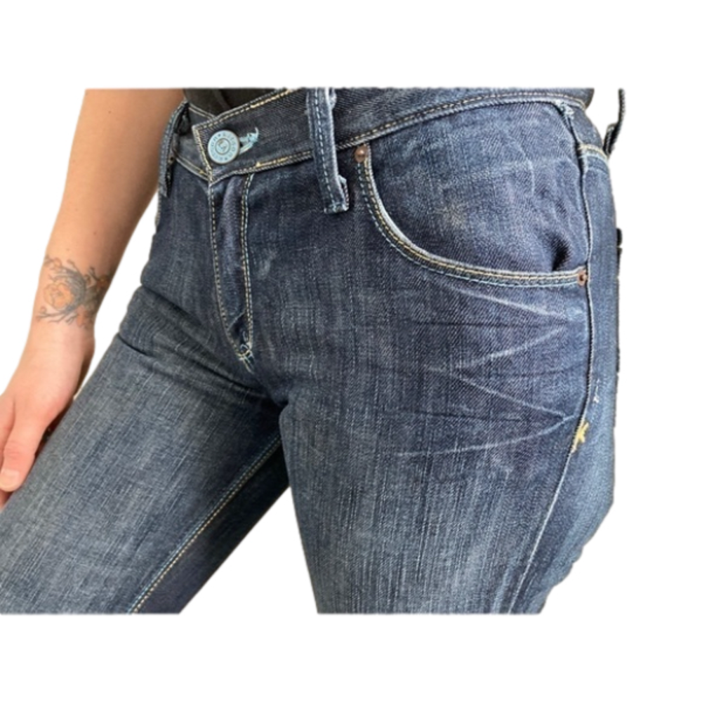 𝅺kitson "Love Me" Abyss Med Wash Jeans - 28"